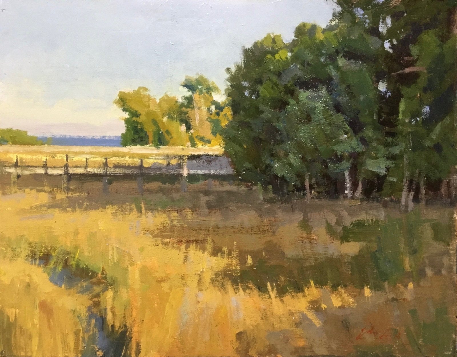 Golden Hour by John Poon at LePrince Galleries